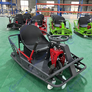 Pengxing <strong>Crazy</strong> <strong>Carts</strong> Factory Hot <strong>Sales</strong> Racing Stunt Karting Electric Powerful Brushed Motor 30KM/H Drift Kart Rides Indoor - Product Image 6