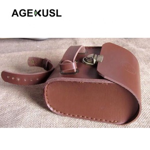 <span class=keywords><strong>Sacoche</strong></span> de selle arrière en <span class=keywords><strong>cuir</strong></span> <span class=keywords><strong>vintage</strong></span> AGEKUSL Adamant Shell pour VTT, <span class=keywords><strong>vélo</strong></span> de route et <span class=keywords><strong>vélo</strong></span> pliant, fabriqué en Chine, Zhejiang - Product Image 4