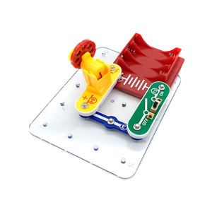 Boîte de station de circuit sans soudure sécurisée pour jouet interactif de projection lumineuse, blocs de construction électroniques modulaires de laboratoire de mélange de couleurs RGB - Product Image 6