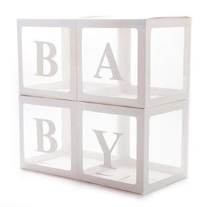 Celebridad colorido transparente Baby Shower globo caja personalizada <span class=keywords><strong>bautizo</strong></span> cumpleaños fiesta boda decoración <span class=keywords><strong>regalo</strong></span> Idea - Product Image 6