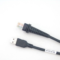 Cable USB CBL-500-300-S00 de Cobre Puro de 3 Metros y 5V para Escáner de Código de Barras Honeywell 1200g 1250g 1300g 1900g