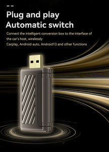 Manufacturer Wireless Carplay Android Auto <b>Adapter</b> 2G 16G Carplay Ai Box Android 13 - Product Image 5