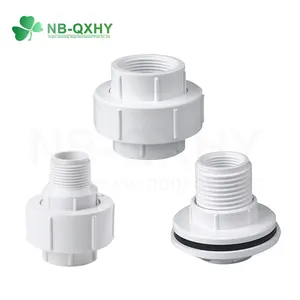 High Quality BSPT UPVC/PVC Thread Tube Plumbing Pipe Fitting