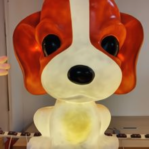 Lampe en forme de chien du zodiaque chinois 3D, étanche IP65, pour l'éclairage de Noël et des fêtes, lumières décoratives pour parcs extérieurs - Product Image 1