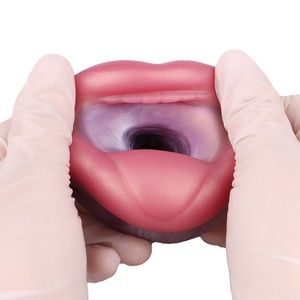 YC-2329 Realistic Oral Sex Device Air <b>Pump</b> Sex <b>Suction</b> Cup Pocket Soft Silicone Vagina Pussy Male Masturbator Cup Adult Sex Toys - Product Image 3