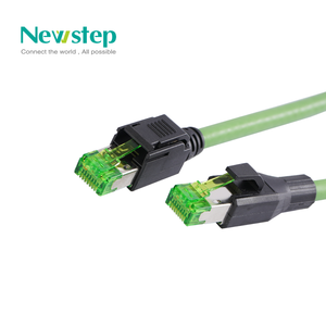 Tùy chỉnh M12 D mã để RJ45 profinet ether Cat5 <span class=keywords><strong>Ethernet</strong></span> công nghiệp <span class=keywords><strong>Ethernet</strong></span> Cáp đôi đã kết thúc 4 pin D mã hóa Cáp - Product Image 2