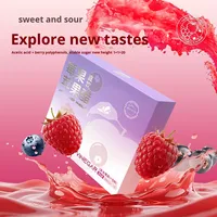 Jia's Tribute Immortal Berry Vinagre de sidra de manzana Bebida directa Blueberry Frambuesa Multi-Berry Ácido acético Servilleta sanitaria