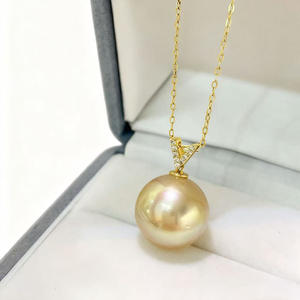 31433 Accesorios de Perlas DIY, Colgante de Plata S925 con Collar de Jade en Forma de V, Bandeja Vacía Redonda de 9-13 mm - Product Image 5