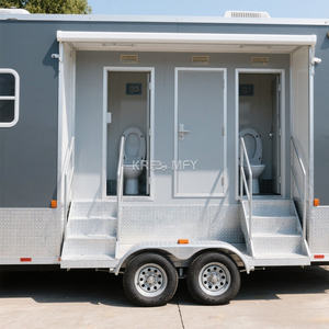 Toilettes mobiles d'extérieur 2025, remorques portables, joli pot, remorque de toilettes de luxe - Product Image 5