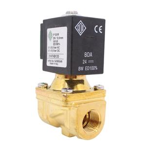 Groothandel Italië Ode 3/8 \ "21h7kb120 Dc 24V Elektrische Magneetklep 2/2 Weg Kogelstructuur Normaal Gesloten Piloot Controle Voor Water - Product Image 5