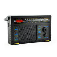 Radio portable multifonction SM-291JR Makula Simbable, petite et économique, 6W DC haute puissance, 3 bandes AM FM SW, grand haut-parleur