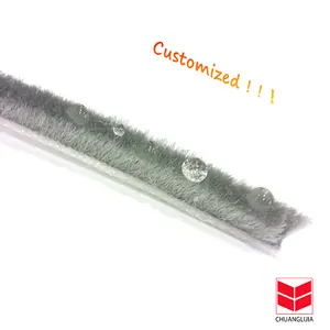 CLJ Professional Door Window Pile Weather Strip Mohair 100%pp Weather Stripping