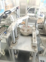 Machine d'emballage de savon en film pour hôtels et toilettes, à moteur électrique, capacité de 60-70 pièces/min, pour textiles et applications chimiques