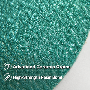 Dischi Abrasivi in Ceramica Multi-Foro con Fissaggio Velcro da 3, 4, 5, 6 Pollici <span class=keywords><strong>per</strong></span> <span class=keywords><strong>Carrozzeria</strong></span> Auto, Lucidatura e Levigatura Senza Polvere - Product Image 3