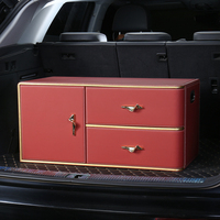 Organisateur de coffre de voiture pour SUV et berlines, boîte de rangement de cargaison, grande capacité, antidérapant, imperméable, haute qualité, robuste