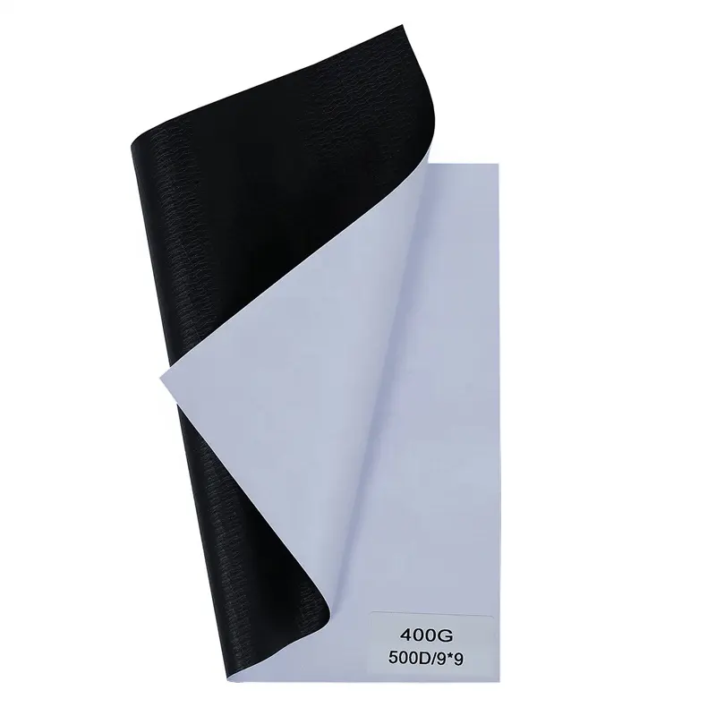 Factory eco solvent printing pena PVC Flex Banner Roll China Digital Printing 440gsm black back Vinyl