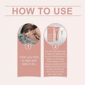 Cosmétiques coréens pour <span class=keywords><strong>masque</strong></span> facial hydratant, <span class=keywords><strong>masque</strong></span> enveloppant au collagène, hydratant à l'aloe vera, anti-âge, <span class=keywords><strong>masque</strong></span> facial peel-off anti-rides - Product Image 6