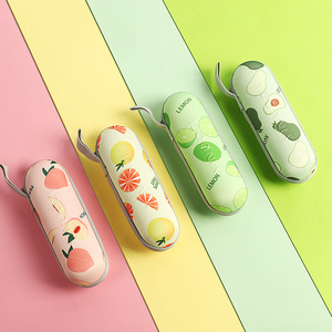 Paraguas Plegable Mini con Diseño de Frutas, Apertura Manual, Resistente a los Rayos UV, para Viajes, Sol y Lluvia, 8 Varillas de Fibra - Product Image 1