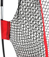 Filet de frappe pour entraînement de swing de golf avec cible en tissu, structure en tube d'acier et tige en fibre de verre, en PE Oxford robuste, pour entraînement de frappe de driver en extérieur