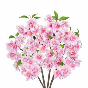 Ramas de Flores de Cerezo Artificiales al por Mayor para Bodas, Navidad y Año Nuevo Chino - Arreglos Florales de Lujo Hechos a Mano - Product Image 1
