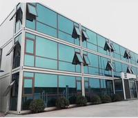 Maison préfabriquée modulaire de 3 chambres à coucher en Chine ensemble modulaire de petit kit de maisons en cabine maison en conteneur à vendre
