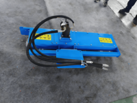 Tête de scie circulaire pour pelle hydraulique, coupe-branches à quatre lames, accessoire de scie à arbres, efficacité industrielle, machine agricole