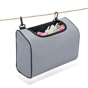 Logotipo personalizado nuevo diseño resistente a los rayos UV bolsa de pinza colgante tendedero organizador de clavijas bolsas de almacenamiento con Hange - Product Image 1