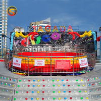 Équipement de conduite pour parc d'attractions, thème tiger l, 40 sièges, Disco Tagada, en soldes