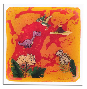 Alfombra de juego antideslizante de la serie Zoo para aliviar el estrés, la ansiedad y el autismo, con relleno líquido no tóxico y baldosas para el suelo. - Product Image 2