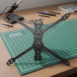Kit de Marco para Dron de Carreras FPV SHENYU, Fibra de Vidrio 3K, Tubo de 5mm de Grosor, Ligero y de Alta Resistencia para Construcción de Drones DIY - Product Image 3