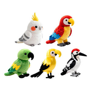 12 pollici Macaw uccello giocattoli pappagallo morbido pappagallo peluche animali peluche regali per bambini - Product Image 1