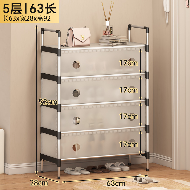 transparente-5 capas 63x28x100cm