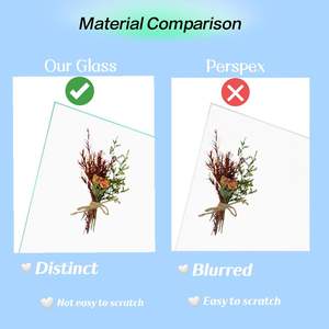 Custom Dried Flower Photo <b>Frame</b> Display case Wood 3D Deep Shadow Box <b>Frame</b> with Glass for Home Decor - Product Image 5