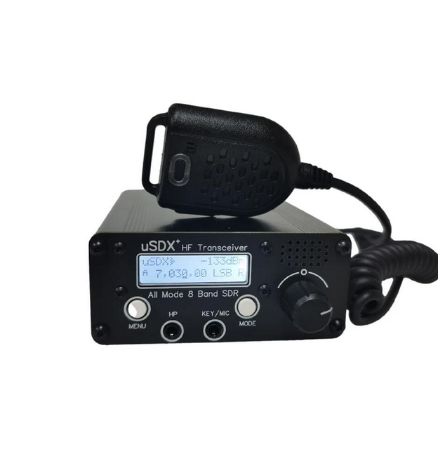 uSDR uSDX+ Plus V2 10/15/17/20/30/40/60/80m 8 Band SDR All Mode HF SSB QRP Transceiver