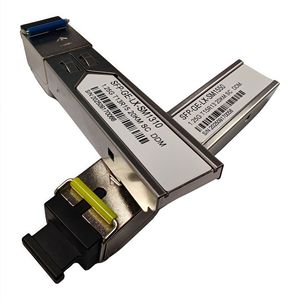 Shengdawei SFP 1.25G ตัวรับส่งสัญญาณไฟเบอร์ออปติกแบบโหมดเดี่ยว SC ระยะ 3-120 กม. รองรับ DDM - Product Image 1