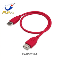 Kabel USB 2.0 Female-Female 6FT/1.8M Berlapis PVC untuk Transfer Data & Pengisian Daya Speaker Monitor & Mikrofon - Laris Terjual