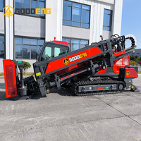 Machine de forage horizontal sur chenilles tout-terrain Goodeng G60AT de 28 tonnes pour applications de canalisations souterraines