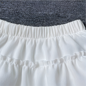 Conjunto de Cárdigan de Punto con Cuello Cuadrado y Cordones para Mujer 2025, Top de Manga Larga y Falda Corta - Product Image 4