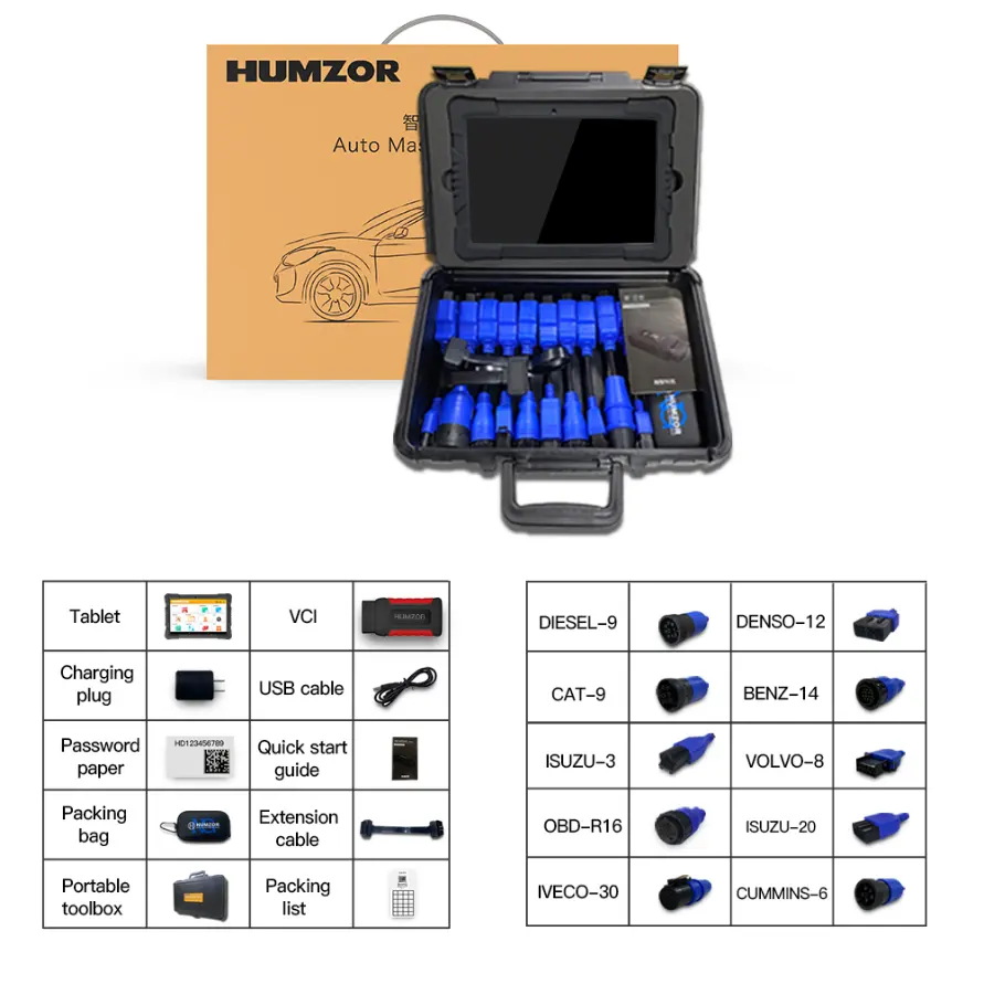 Easy to use Hamzor Obd2 Car Diagnostic Scanner All System Diagnosis Scan Tool