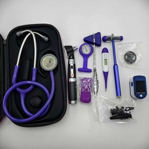Kit de stéthoscope médical portable avec otoscope, outil de diagnostic multifonctionnel avec accessoires en option pour infirmières et <span class=keywords><strong>médecins</strong></span> - Product Image 3