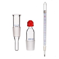 Adaptateur de thermomètre d'entrée personnalisable 29/32 pour appareil de distillation, prise en charge OEM