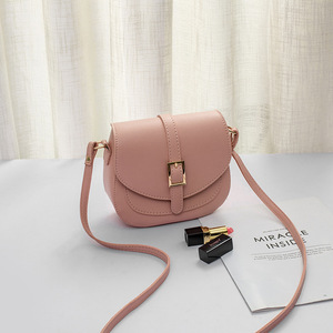 Bolsa de sillín, versión coreana minimalista, tendencia de moda, bolso de hombro individual, cuerpo cruzado, billetera cero para teléfono móvil de <span class=keywords><strong>mujer</strong></span> - Product Image 4