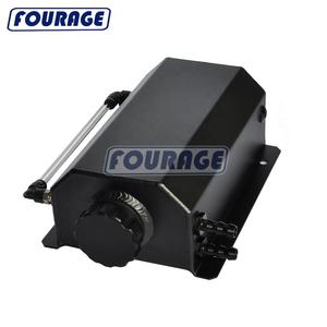 Réservoir de bouteille de réservoir de <span class=keywords><strong>bidon</strong></span> d'huile en alliage d'aluminium de voiture de course haute Performance <span class=keywords><strong>2L</strong></span> avec bouchon de vidange - Product Image 3