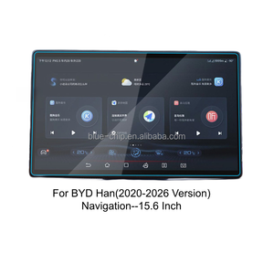 Factory 0.33MM 2.5D Ultra Thin HD Clear Car Navigation Tempered Glass Screen Protector for BYD <strong>Han</strong> 2020-2026 12.8 Inch 15.6 Inch - Product Image 1