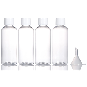 Custom High Quality 50ml 100ml PET <b>Plastic</b> Spray Bottles Screw <b>Cap</b> Empty Personal Care Packaging for Shampoo Lotion Face Cream - Product Image 1