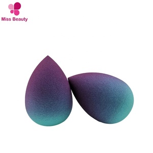 Gradually Change Color Made in China Beauty Wild Mint Latex Free Makeup Sponge Blender - Product Image 3