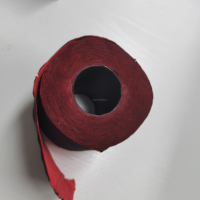 Vente en gros Rouleau gaufré pour salle de bain Papier toilette noir bon marché Rouleau de papier toilette couleur tissu imprimé