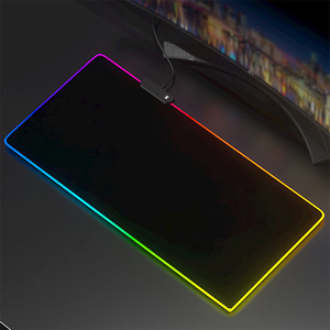 RGB LED Light Mousepad Cartoon Gaming <strong>Mouse</strong> Pad Big Large Custom LOGO <strong>Mouse</strong> Pad Gamer <strong>Mouse</strong> and Keyboard <strong>Mat</strong> Pc XXL Black - Product Image 4