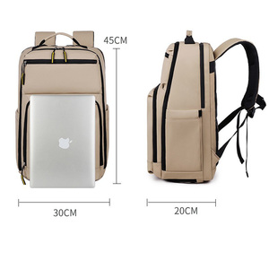 <span class=keywords><strong>Zaino</strong></span> da Viaggio Ergonomico Unisex di Grande Capacità per Laptop fino a 14 Pollici con Scomparto per Scarpe e Oggetti Bagnati - Product Image 2