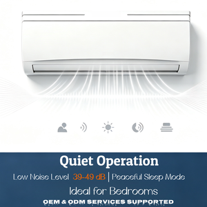 Aire Acondicionado Split Inverter de Pared 9000-24000 BTU R32 220-240V 60Hz Frío/Calor CE Modo Silencioso para Hogar y Dormitorio OEM ODM - Product Image 3